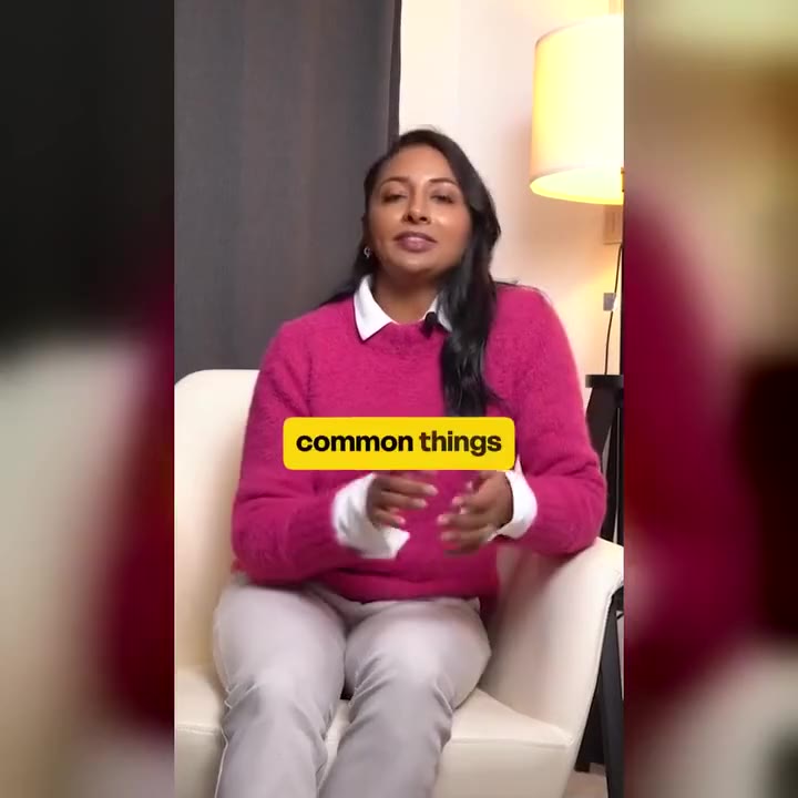 The Busy Woman's Doctor video ad: GP in a pink jumper seated in a consulting room