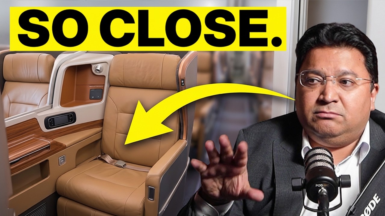 YouTube thumbnail for Turn Left For Less: 7 Mistakes Stopping You From Flying Business Class