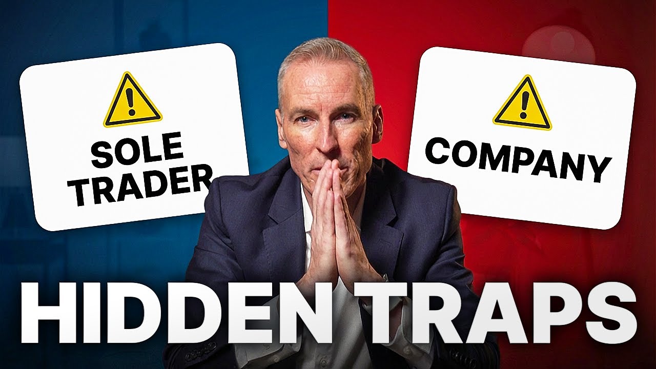 YouTube thumbnail for BrisTax: Sole Trader vs Company Tax Trap (Tax Accountant Explains)